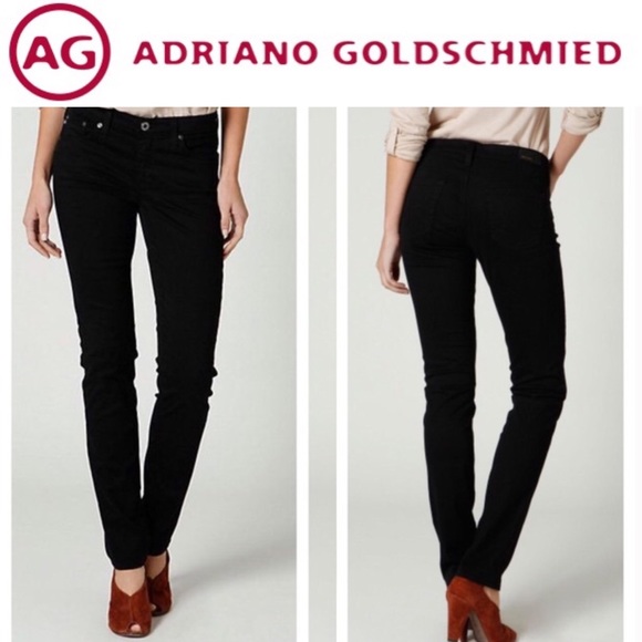 Ag Adriano Goldschmied Denim - AG The Stevie Sateen Slim Straight Jeans